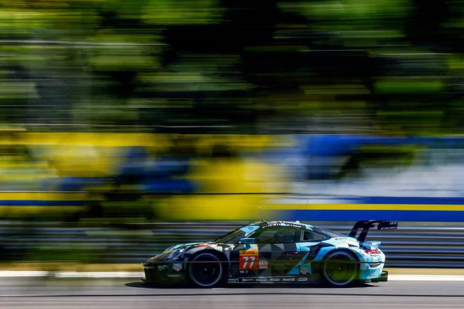 LMGTEアマクラスを制した、デンプシー・プロトン・レーシングの77号車ポルシェ