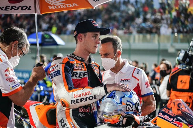 ポル・エスパルガロ（レプソル・ホンダ・チーム）／2022MotoGP第1戦カタールGP【決勝：3位】