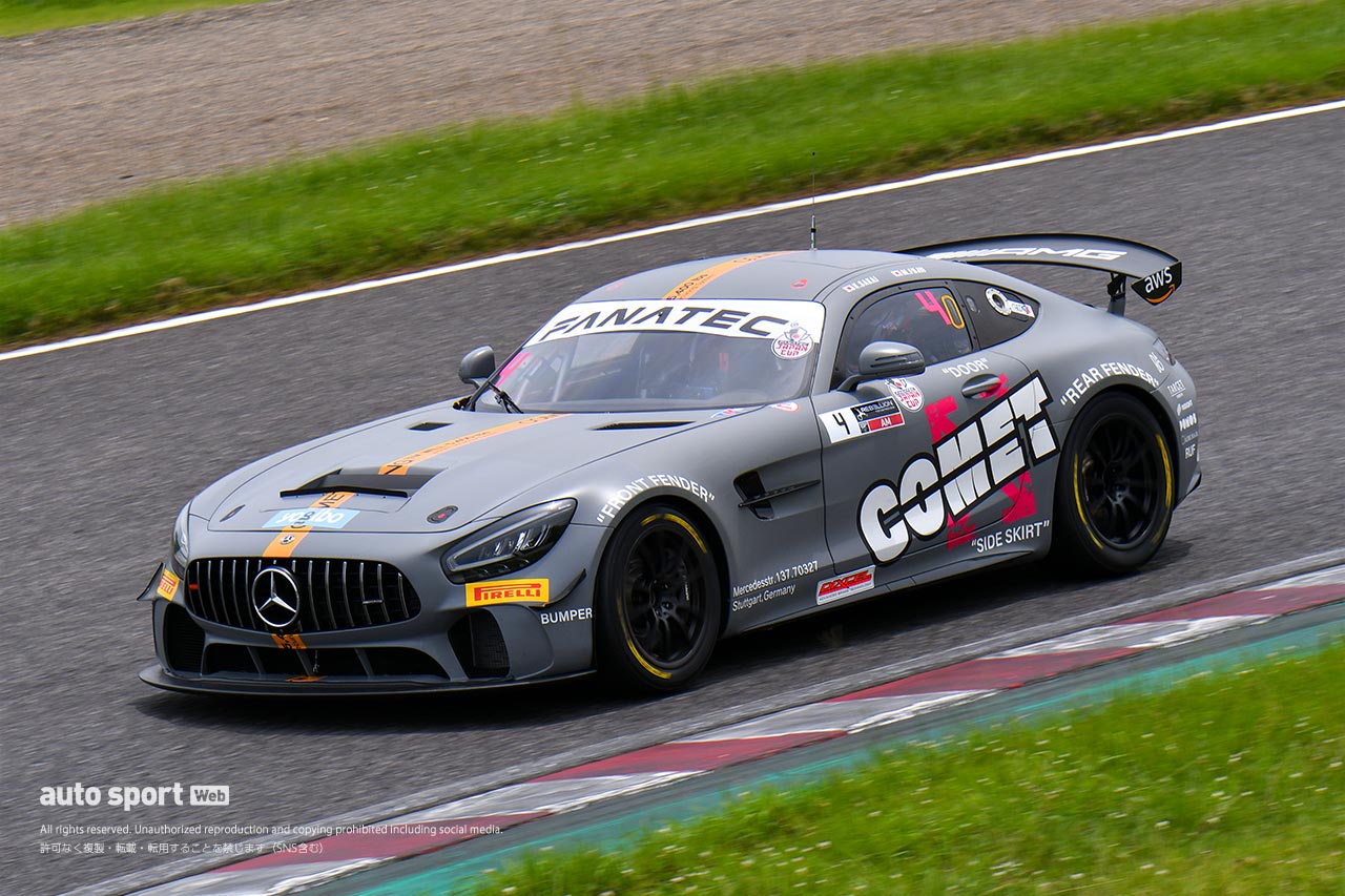4　JapanCup コメット・レーシング メルセデスAMG GT4 藤井正明／坂井一裕
