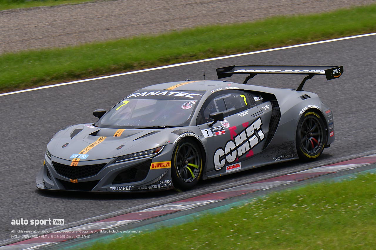 7　JapanCup コメット・レーシング ホンダNSX GT3 辻子依旦／山﨑裕介