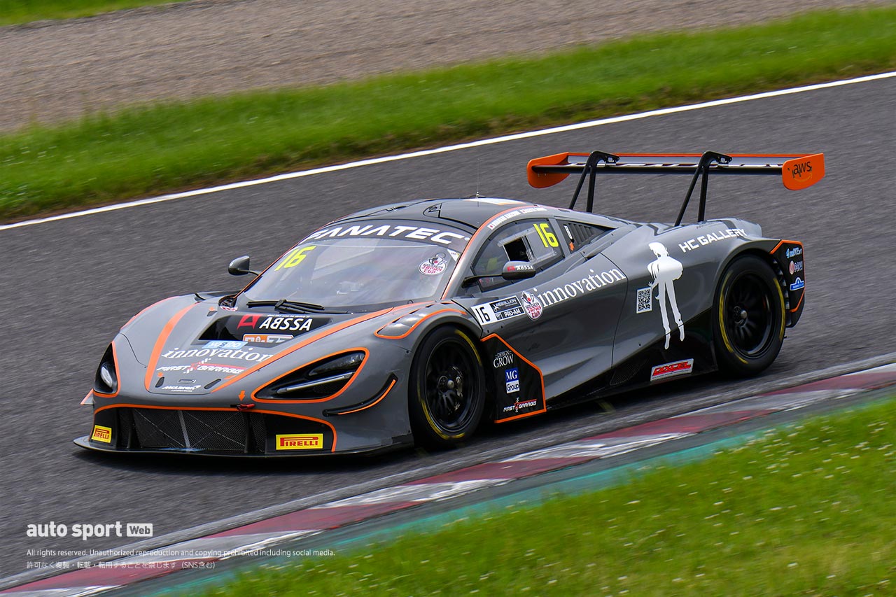 16　JapanCup ABSSAモータースポーツ マクラーレン720S GT3 小泉洋史／澤圭太