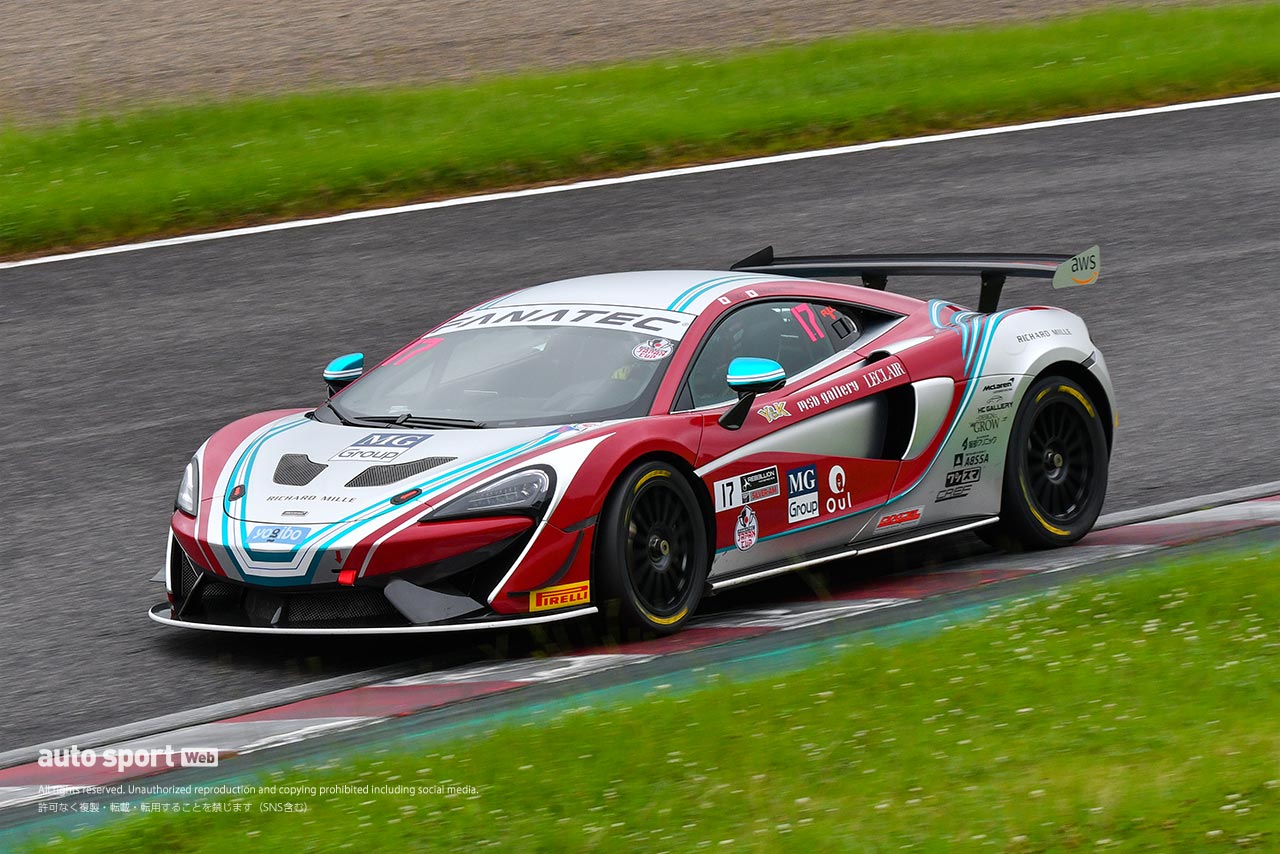 17　JapanCup クレフモータースポーツ マクラーレン570S GT4 YUKO／井上雅貴