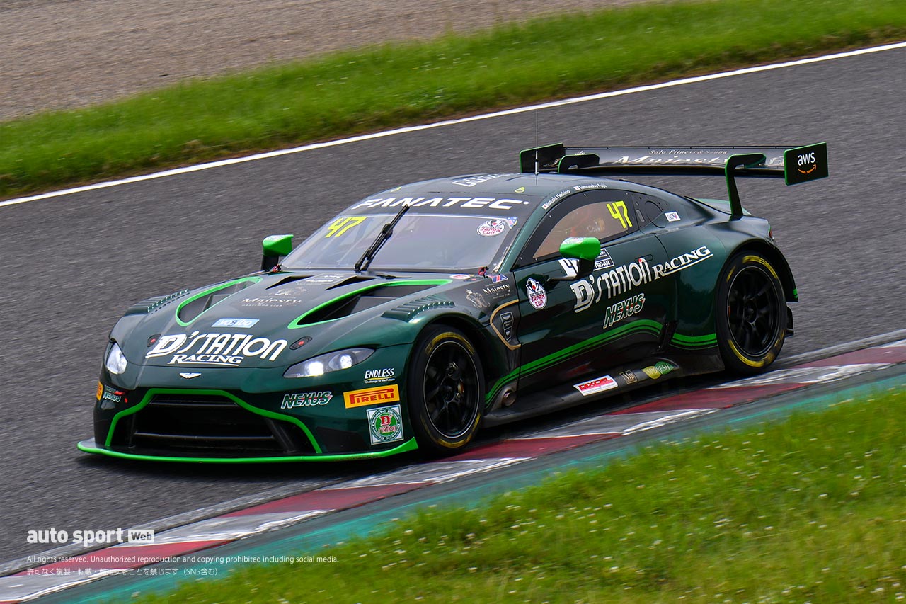 47　JapanCup Dステーション・レーシング アストンマーティン・バンテージAMR GT3 星野敏／藤井誠暢