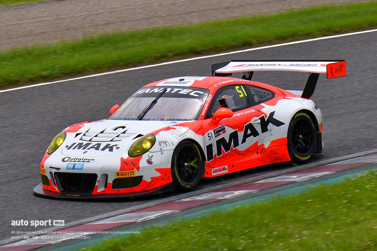 51　 AMACモータースポーツ ポルシェ911 GT3 R A.マクファーソン／W.ベン・ポーター