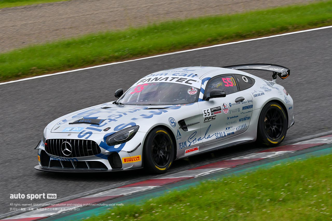 55　JapanCup チーム・スカラ メルセデスAMG GT4 田代淳／谷川達也