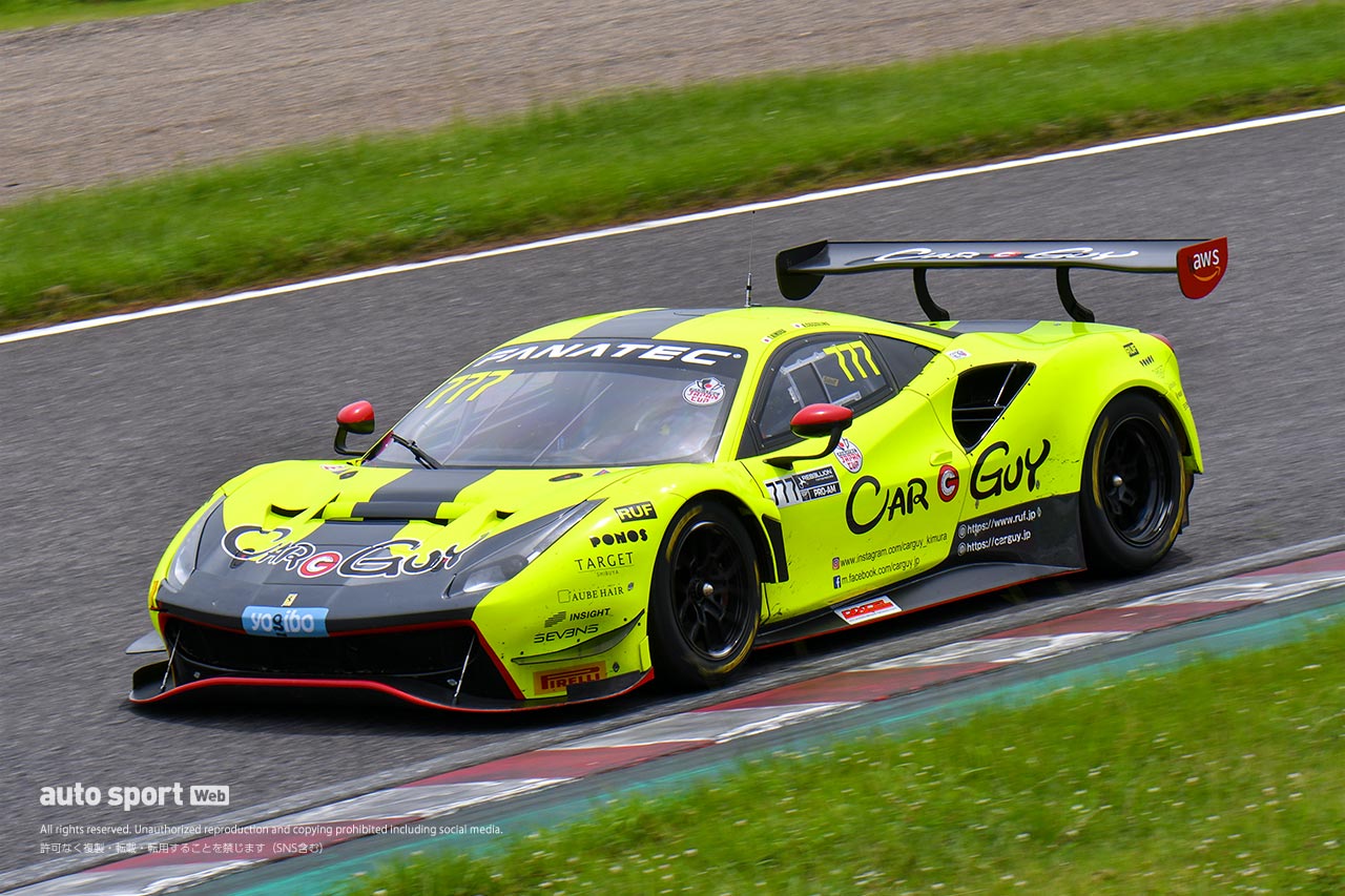 777　JapanCup カーガイ・レーシング フェラーリ488 GT3 木村武史／ケイ・コッツォリーノ