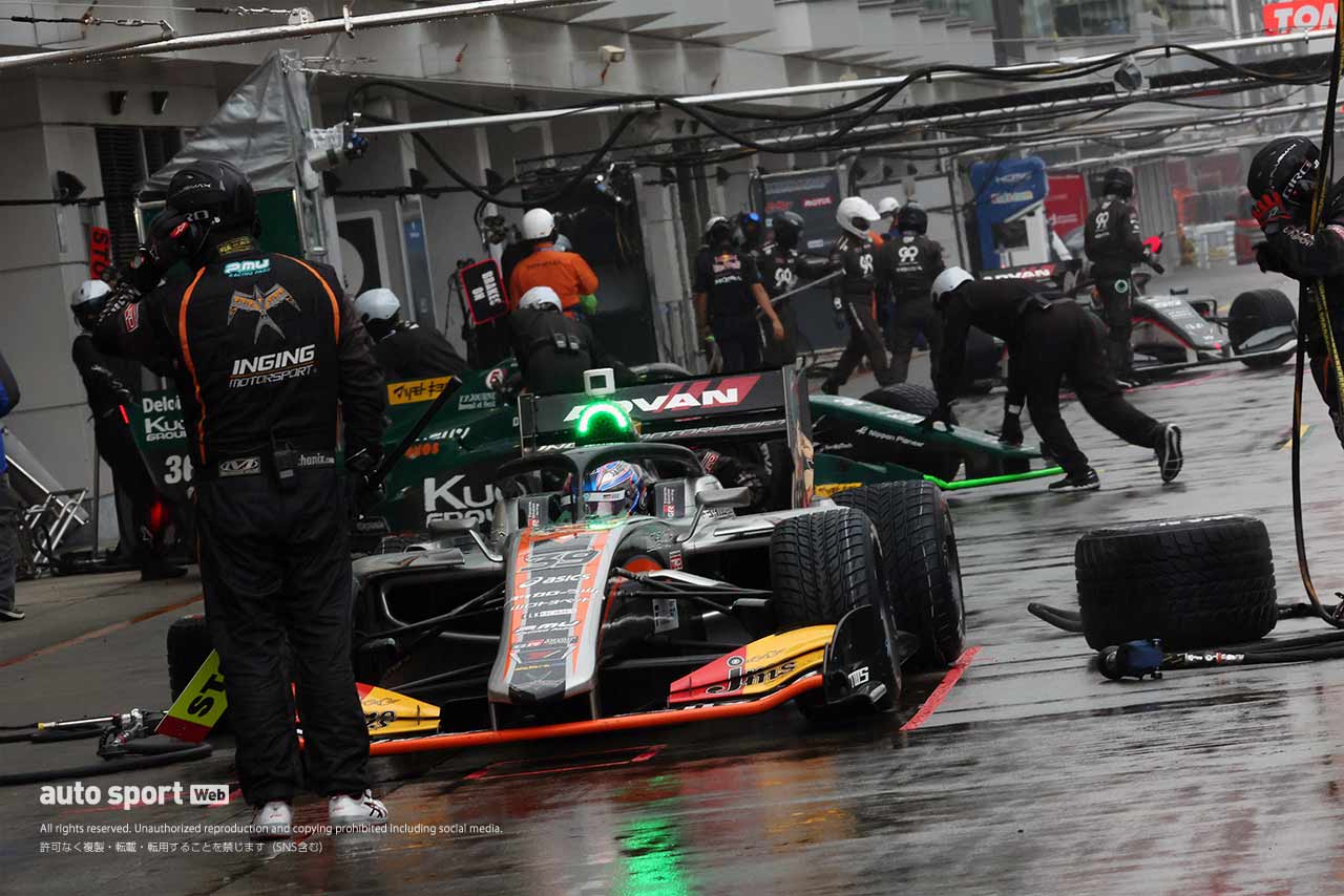 2022スーパーフォーミュラ第6戦富士　阪口晴南（P.MU/CERUMO・INGING）