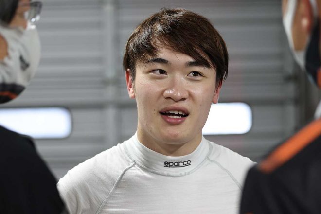 2022スーパーフォーミュラ第6戦富士　阪口晴南（P.MU/CERUMO・INGING）