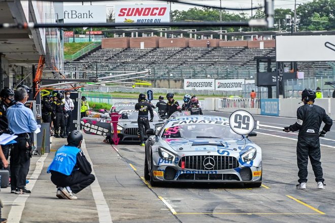 GTワールドチャレンジ・アジア第3戦鈴鹿　GT4を制したチーム・スカラのメルセデスAMG GT4
