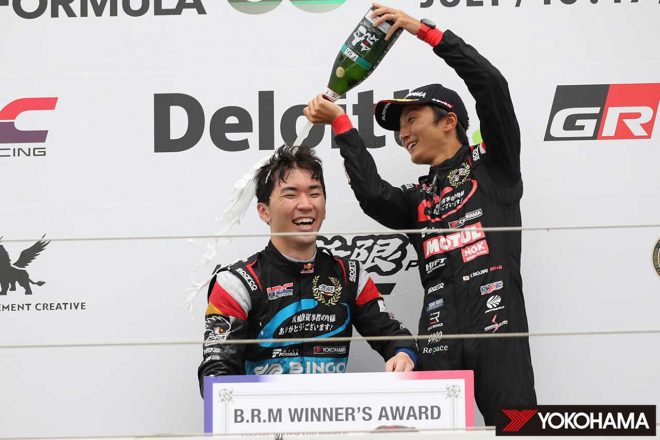 2022スーパーフォーミュラ第6戦富士　笹原右京と野尻智紀（TEAM MUGEN）