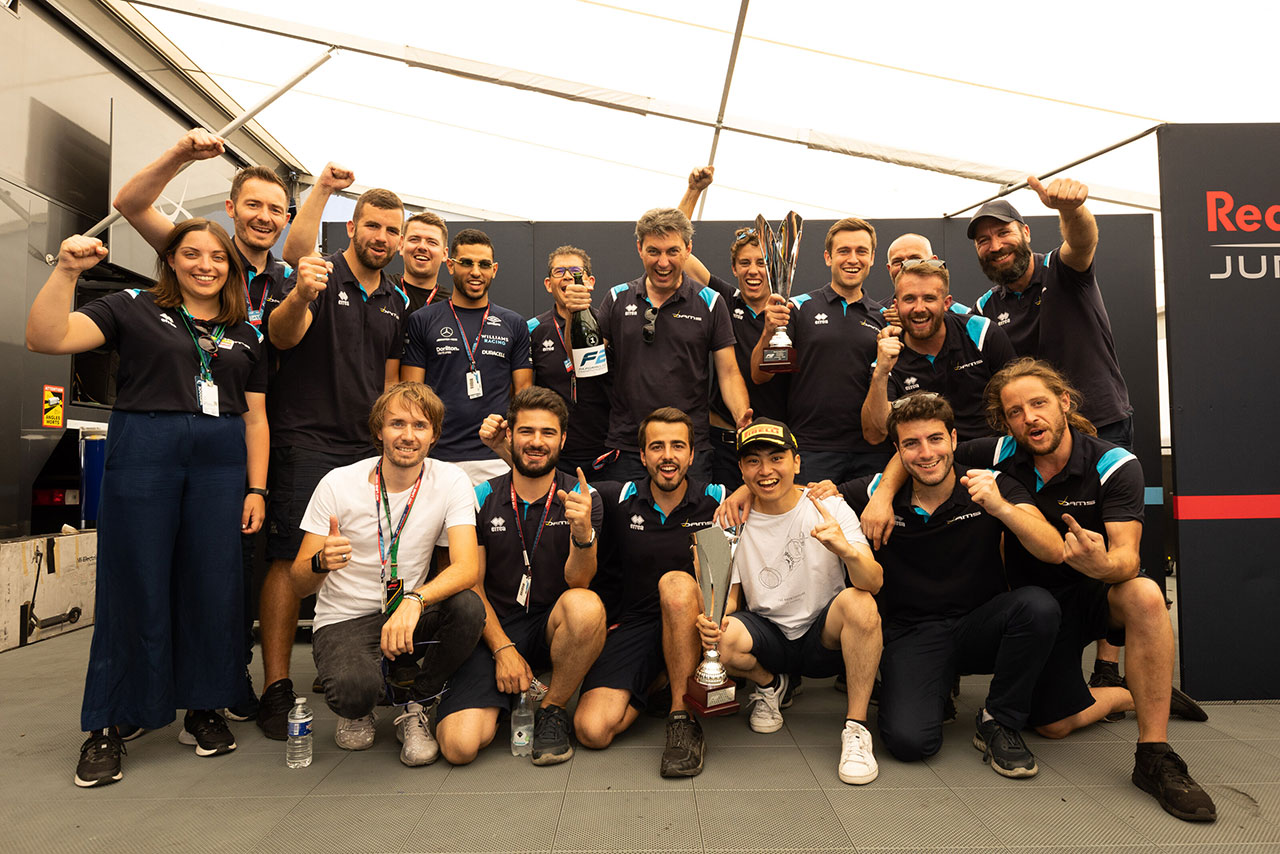 2022年FIA F2第9戦ル・キャステレ　岩佐歩夢（ダムス）