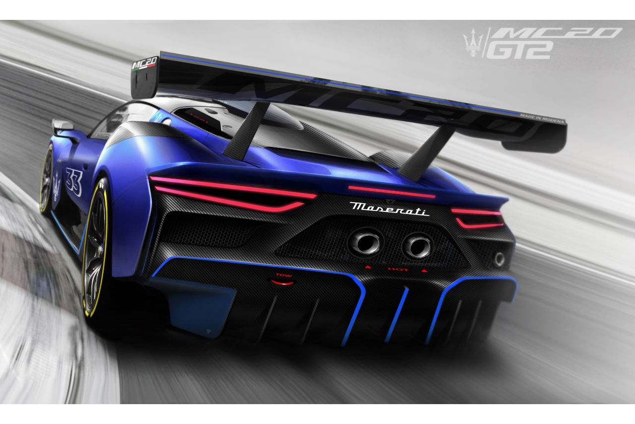 マセラッティプレゼンカー マセラティがスポーツカーレースに復帰へ『MC20 GT2』での