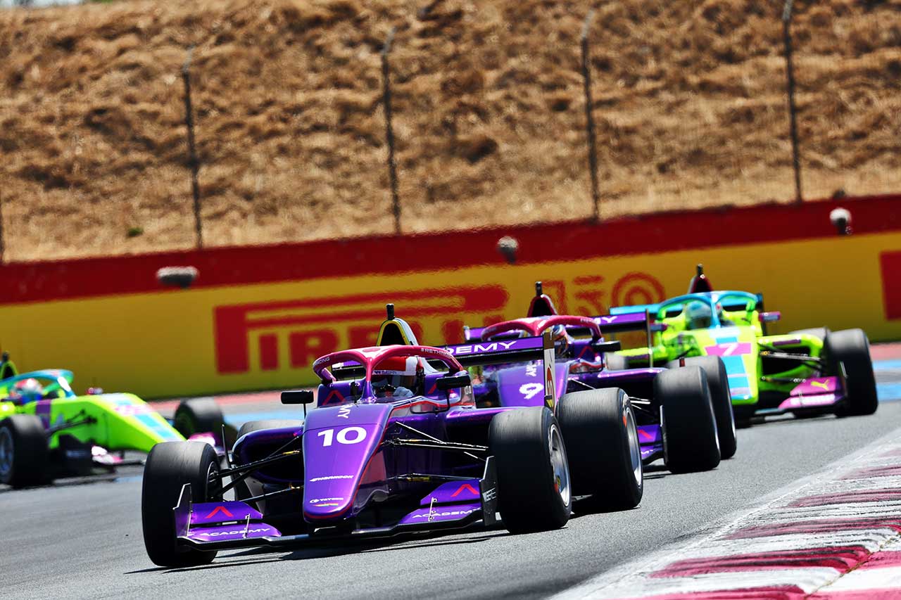 2022年のWシリーズに参戦する野田樹潤（Wシリーズ・アカデミー）