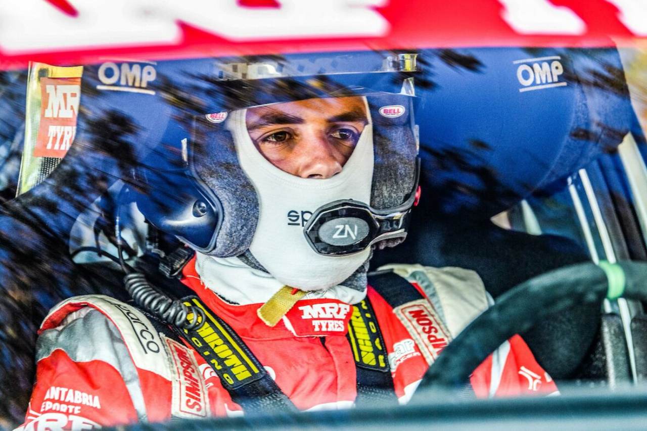 競合ニル・ソランスの不出場により、ほぼ今季ERCタイトルを手中に収めたエフレン・ヤレーナ（シュコダ・ファビア・ラリー2エボ）