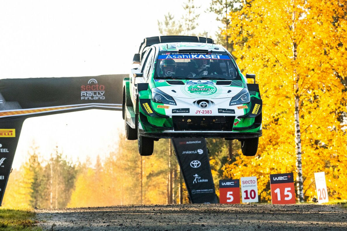 ラッピは2021年のラリー・フィンランドにプライベーターとして参戦。ヤリスWRCで総合4位に入った