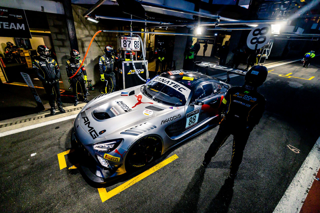 88号車メルセデスAMG GT3（AMGチーム・アコーディスASP）　2022スパ24時間
