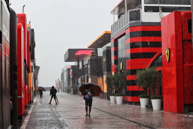 2022年F1第13戦ハンガリーGP　ハンガロリンク　パドックの様子