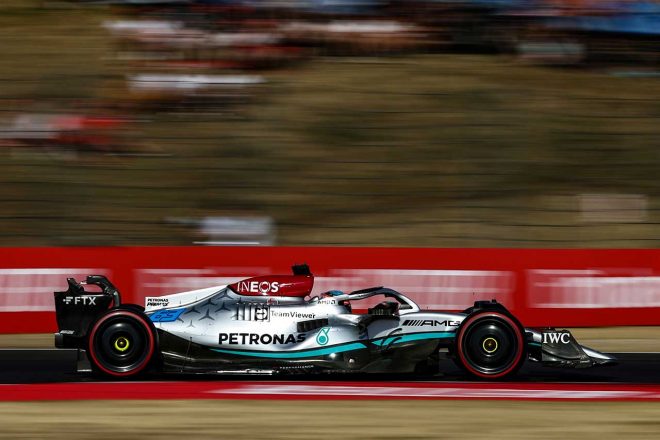 2022年F1第13戦ハンガリーGP　ジョージ・ラッセル（メルセデス）