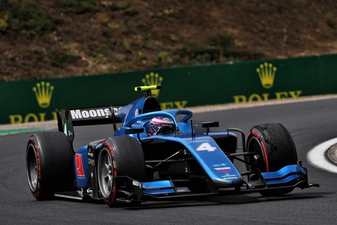 2022年FIA F2第10戦ブダペスト レース2 佐藤万璃音（ビルトゥジ・レーシング）