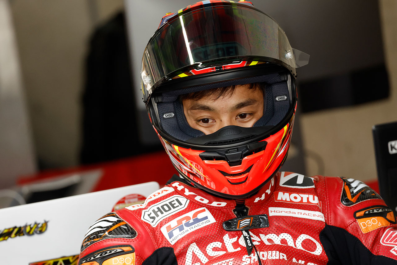 作本輝介（Astemo Honda Dream SI Racing）／2022鈴鹿8耐テスト