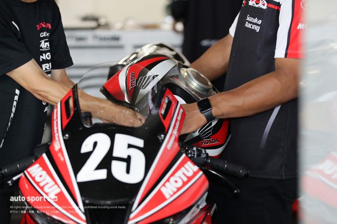 2022鈴鹿8耐：Honda Sofukai Suzuka Racing TeamのホンダCBR1000RR-R