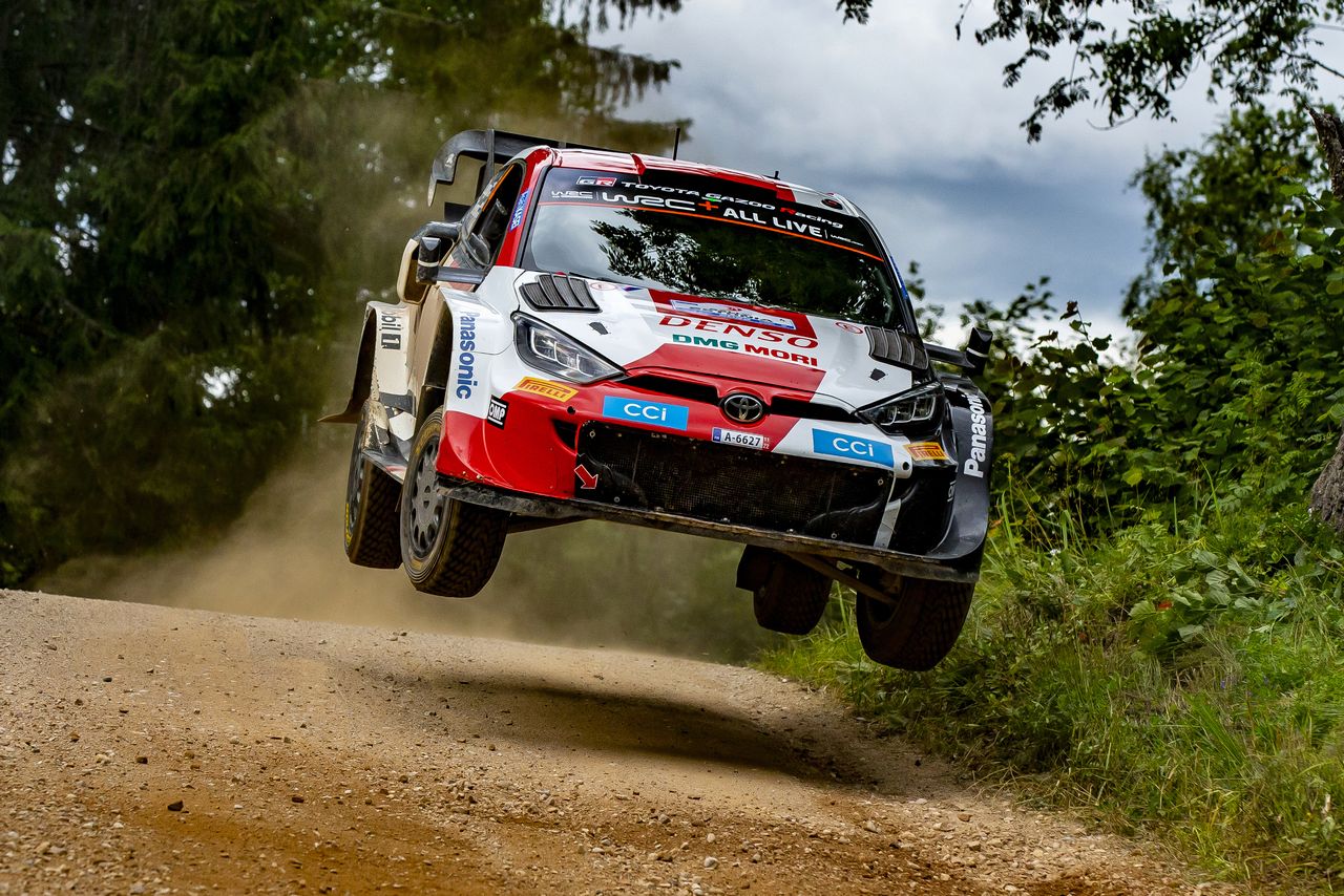 母国ラリーに挑むエサペッカ・ラッピ（トヨタGRヤリス・ラリー1）　2022年WRC第8戦ラリー・フィンランド