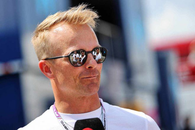 F1ハンガリーGP　解説者として来場したヘイキ・コバライネン