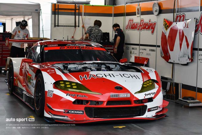 2022スーパーGT第4戦富士　HACHI-ICHI GR Supra GT（佐藤公哉／三宅淳詞）