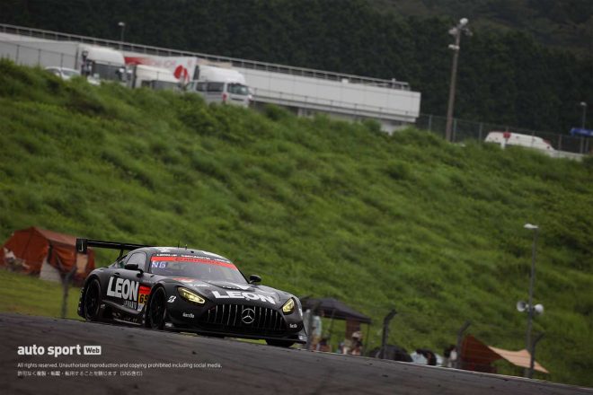 2022スーパーGT第4戦富士　LEON PYRAMID AMG（蒲生尚弥／篠原拓朗）