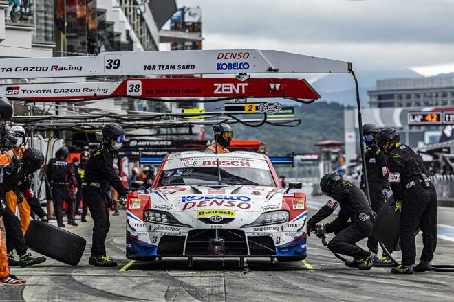 2022スーパーGT第4戦富士　DENSO KOBELCO SARD GR Supra（関口雄飛／中山雄一）