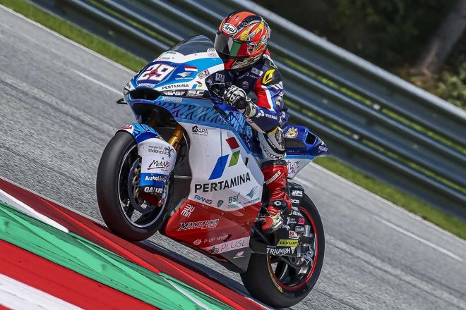 Moto2：羽田太河（Pertamina Mandalika SAG Teluru）／MotoGP第11戦オーストリアGP