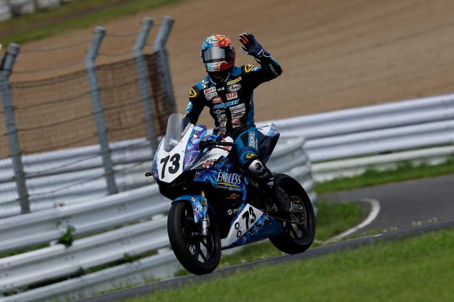 AP250 レース2 中村龍之介（ENDLESS TEAM SHANTI）／2022FIMアジアロード第3戦日本ラウンド