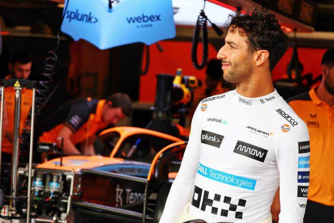 2022年F1第13戦ハンガリーGP　ダニエル・リカルド（マクラーレン）