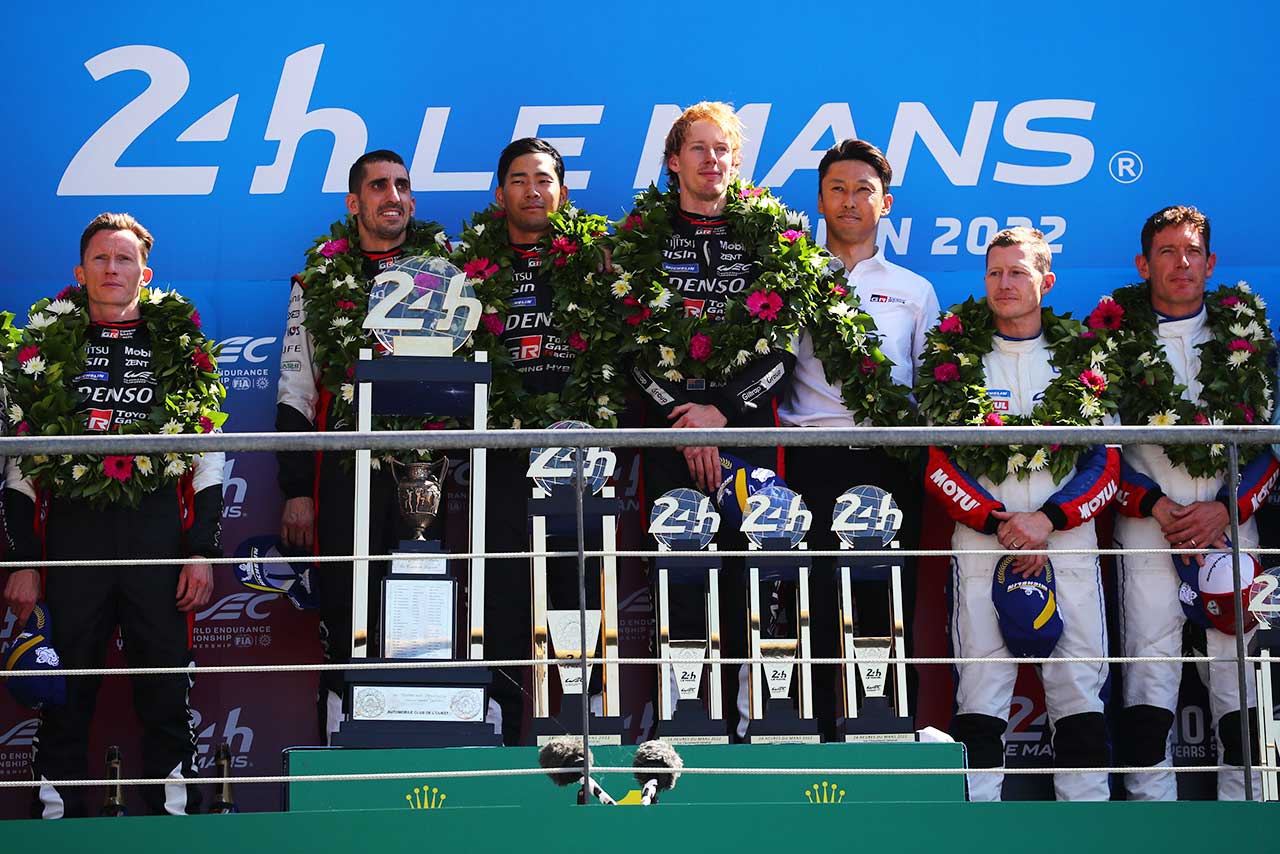 2022年のル・マン24時間で見事に優勝を成し遂げた平川亮