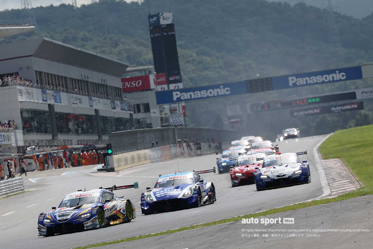 2022スーパーGT第4戦富士　WedsSport ADVAN GR Supra（国本雄資／阪口晴南）