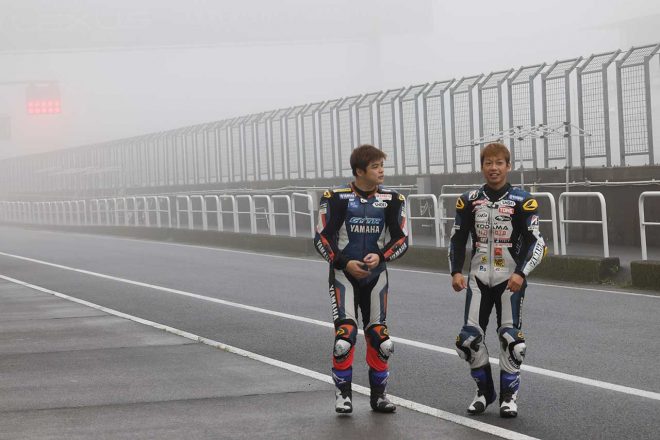 前田恵助（Team GYTR）、児玉勇太（Team Kodama）／2022全日本ロード オートポリス公開テスト1日目