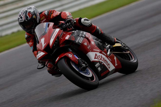 ST1000：渡辺一馬（Astemo Honda Dream SI Racing）／2022全日本ロード オートポリス公開テスト1日目