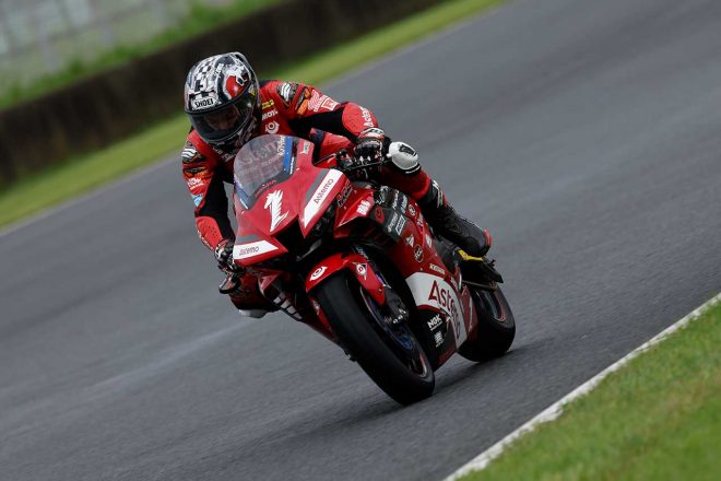 ST1000：渡辺一馬（Astemo Honda Dream SI Racing）／2022全日本ロード オートポリス公開テスト2日目