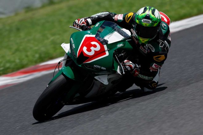 ST600：荒川晃大（MOTOBUM HONDA）／2022全日本ロード オートポリス公開テスト2日目