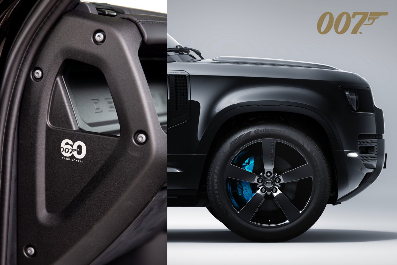 同社のパーソナライゼーションを専門に手掛けるSVビスポークが製作した『DEFENDER 110 V8 BOND EDITION』も特別に出品