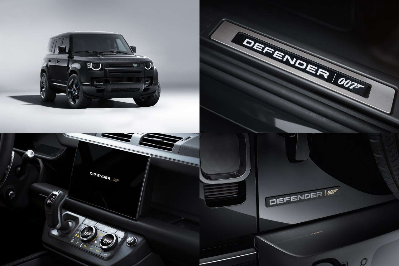 インストルメントパネルのエンドキャップに特別な"60 Years of Bond"のロゴを採用した他、各部に『007』のネームが入る