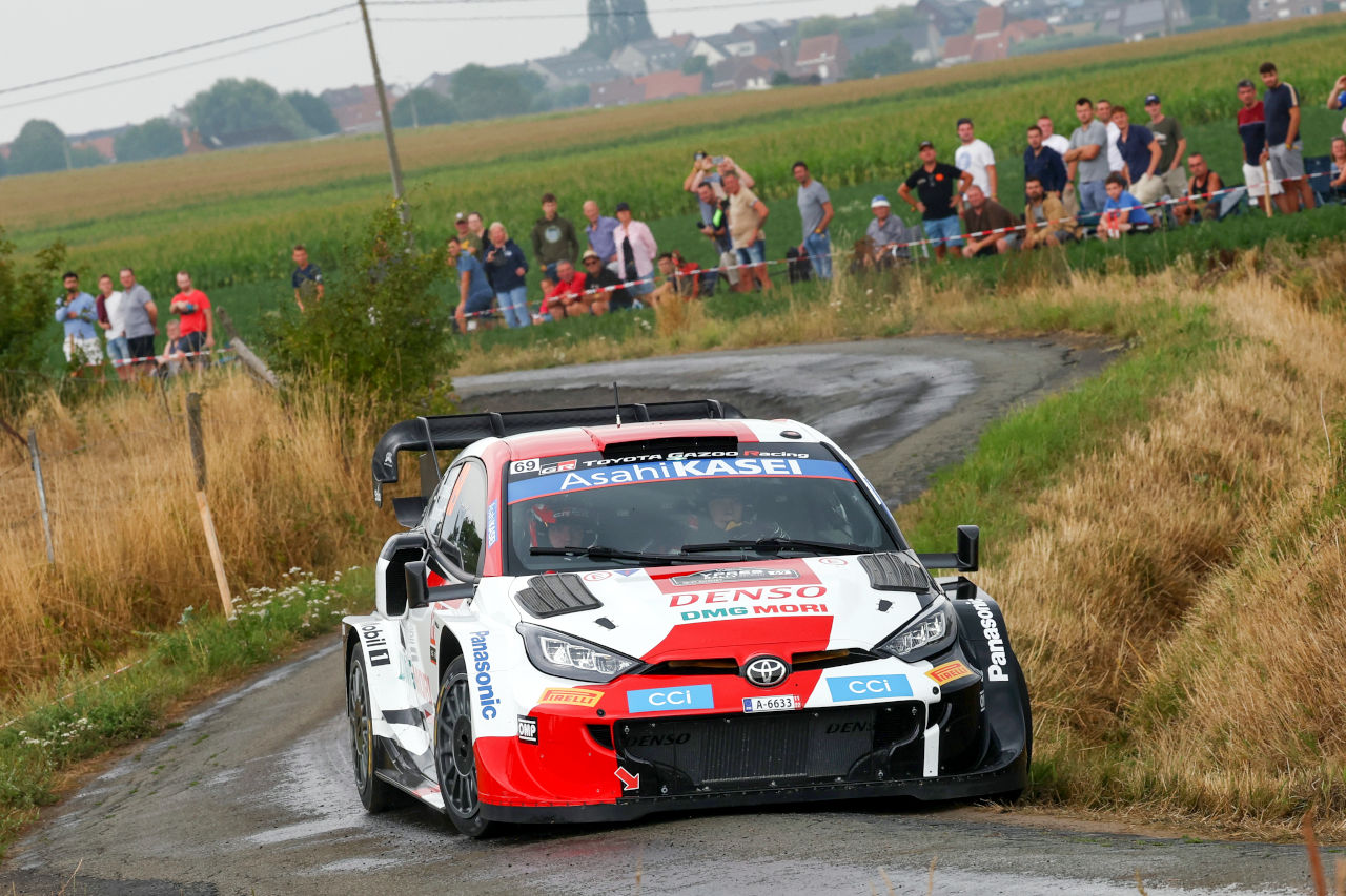 カッレ・ロバンペラ／ヨンネ・ハルットゥネン組　2022年WRC第9戦イープル・ラリー・ベルギー