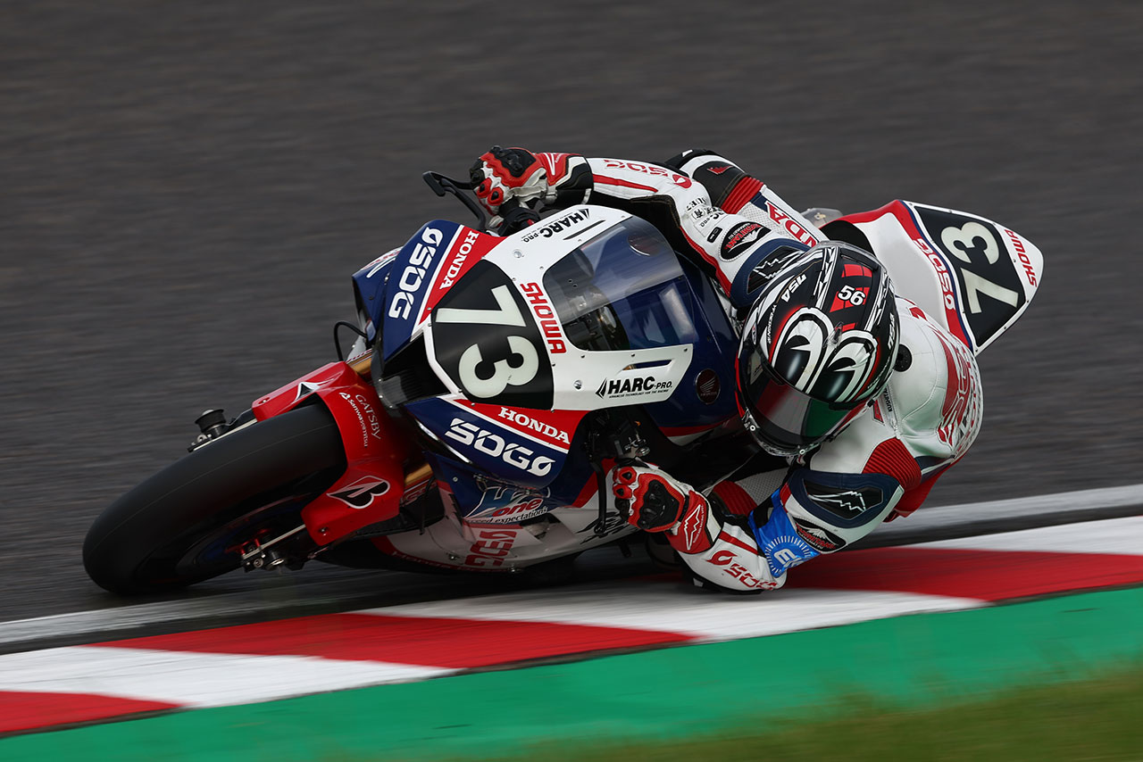 2022鈴鹿8耐：名越哲平（SDG Honda Racing）