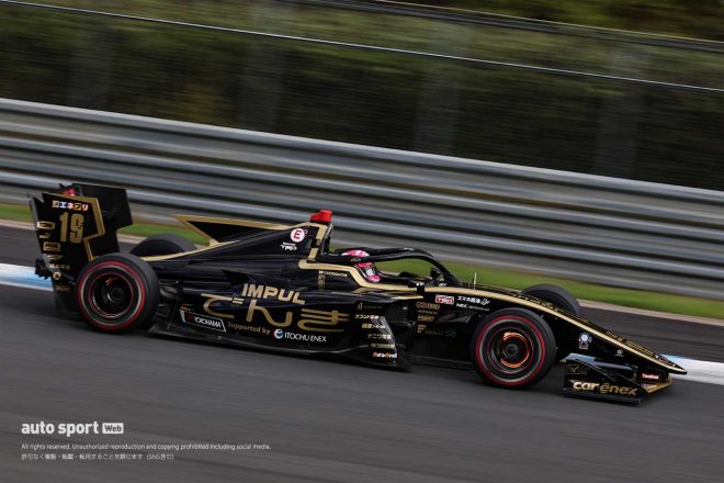 2022スーパーフォーミュラ第7戦＆第8戦もてぎ　関口雄飛（carenex TEAM IMPUL）