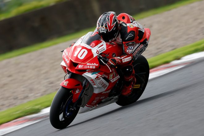 ST1000：高橋裕紀（日本郵便 Honda Dream TP）／2022全日本ロード オートポリス公開テスト3日目