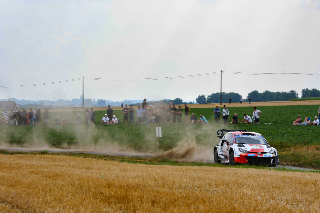 カッレ・ロバンペラ／ヨンネ・ハルットゥネン組（トヨタGRヤリス・ラリー1）　2022年WRC第9戦イープル・ラリー・ベルギー