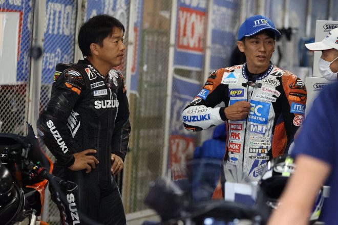 津田拓也、生形秀之（S-PULSE DREAM RACING ・ITEC）／2022鈴鹿8耐 鈴鹿サーキット主催 合同テスト 1回目