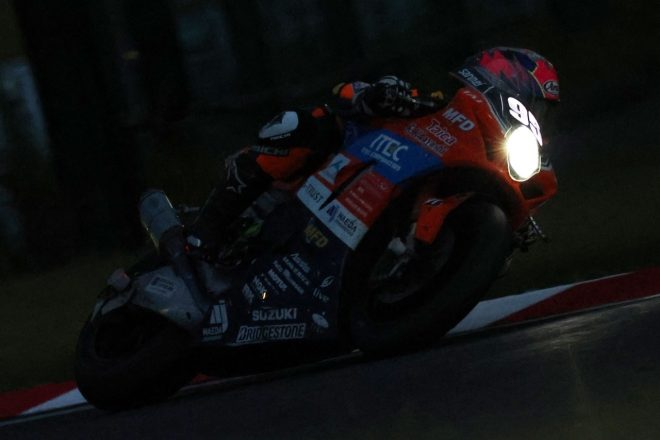 最終スティントを走る渥美心（S-PULSE DREAM RACING ・ITEC）／2022鈴鹿8耐