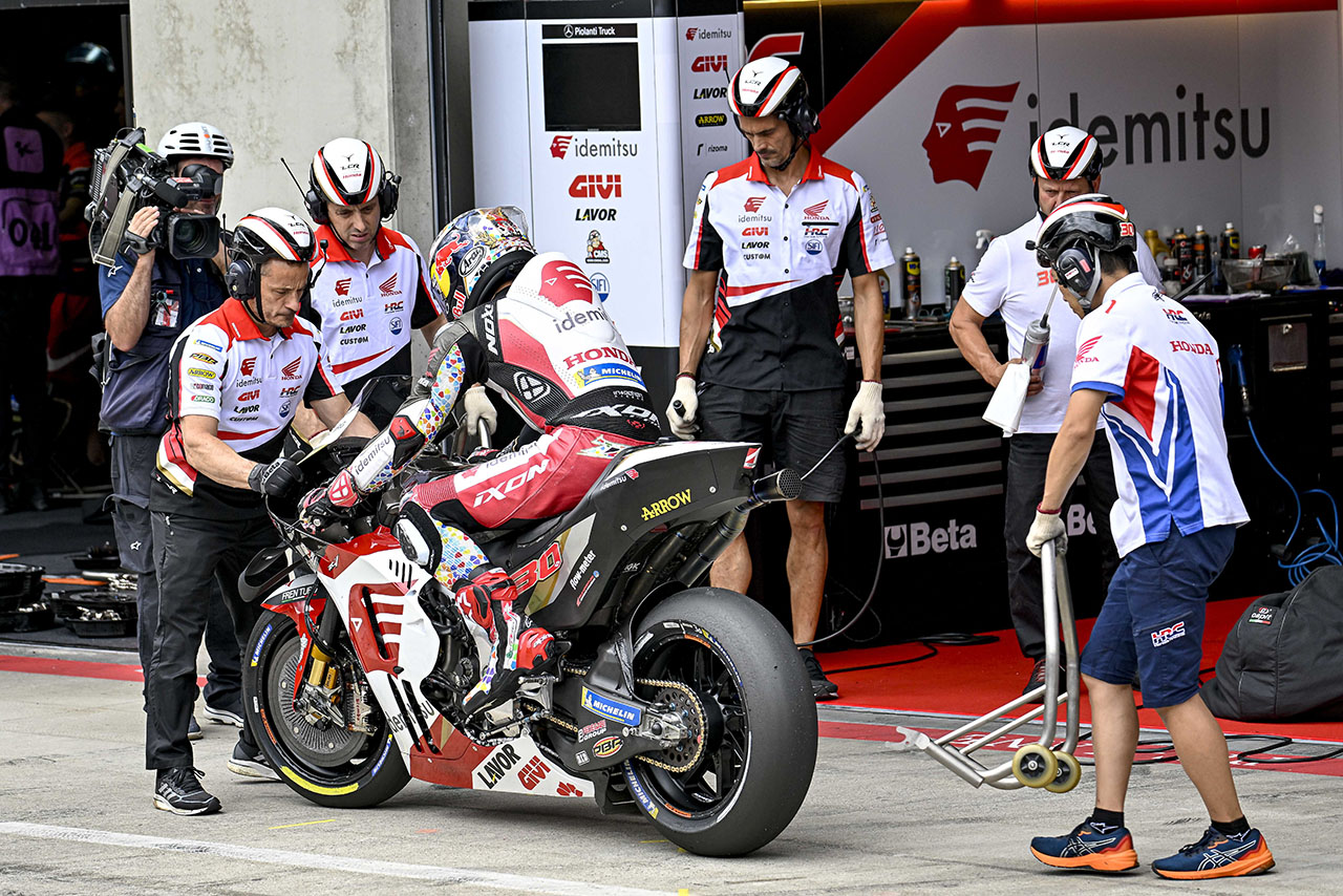 中上貴晶（LCRホンダ・イデミツ）／2022MotoGP第13戦オーストリアGP