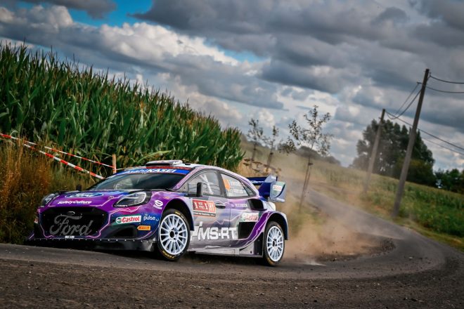 ガス・グリーンスミス（フォード・プーマ・ラリー1）　2022年WRC第9戦イープル・ラリー・ベルギー